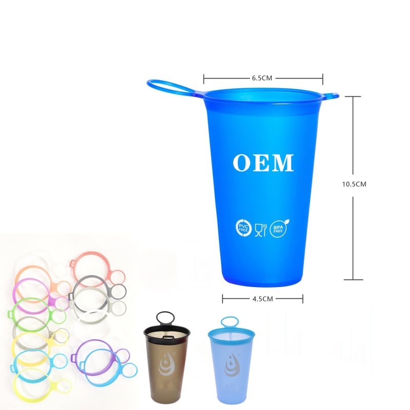 Jiayi Vanjska sklopiva boca za vodu – plastična, bez logotipa