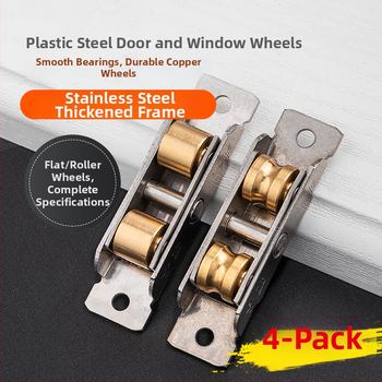 Top valley scriple pentru ferestre din plastic-otel, set 4 buc., stil Light Luxury