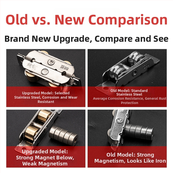 Top valley scriple pentru ferestre din plastic-otel, set 4 buc., stil Light Luxury