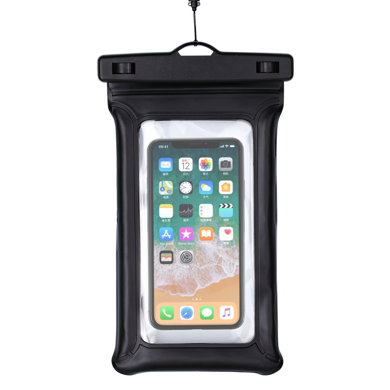 PVC velika vodootporna torbica za telefon s osjetnim zaslonom, zatvorena za plažu, plivanje i ronjenje