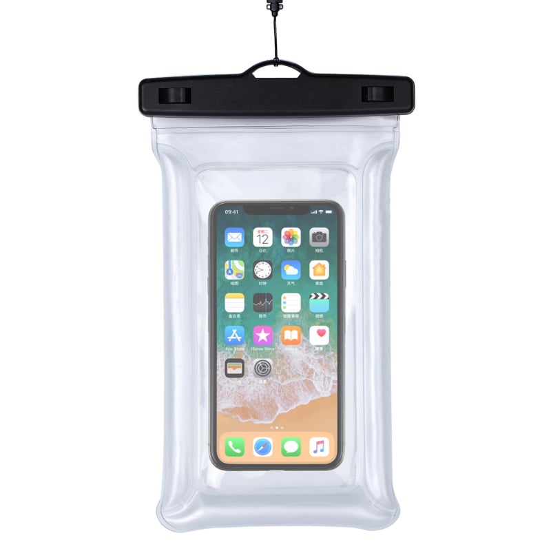 PVC velika vodootporna torbica za telefon s osjetnim zaslonom, zatvorena za plažu, plivanje i ronjenje
