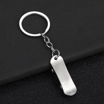 Kulcstartó robogóhoz, cink-ötvözet, modern minimalist stílus, önálló csomagolás