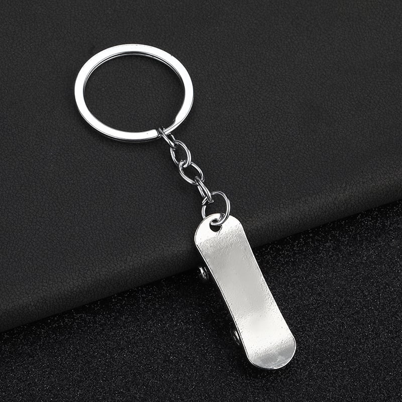 Kulcstartó robogóhoz, cink-ötvözet, modern minimalist stílus, önálló csomagolás