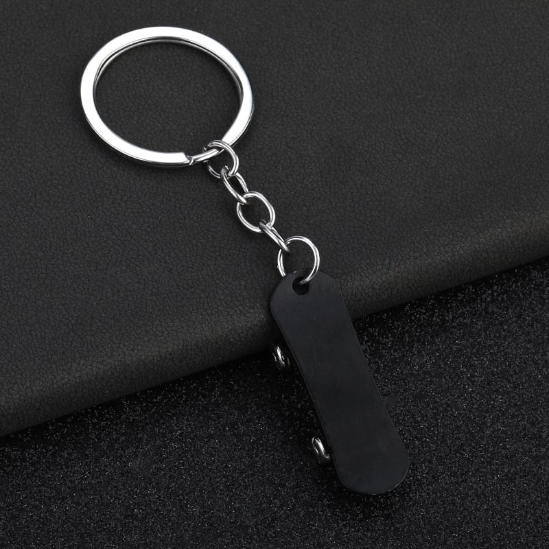 Kulcstartó robogóhoz, cink-ötvözet, modern minimalist stílus, önálló csomagolás