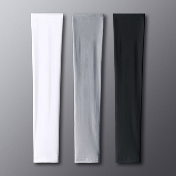 Zaštitne rukave za podlakticu od Ice Silk materijala, bezšivne, za vanjsku upotrebu, debeľa verzija, najlon smjesa, korejski stil, jesen 2020