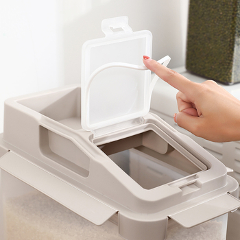 Kutija za pohranu riže Da Gull, PP plast, zatvoreni poklopac, otpornost na vlagu, otpornost na insekte, kapacitet 9–10 L