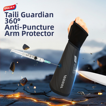 Taili Ochranné predlaktie – proti rezu a bodnutiu, ľahké, vodeodolné, viacvrstvový materiál