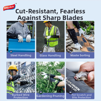 Taili Ochranné predlaktie – proti rezu a bodnutiu, ľahké, vodeodolné, viacvrstvový materiál
