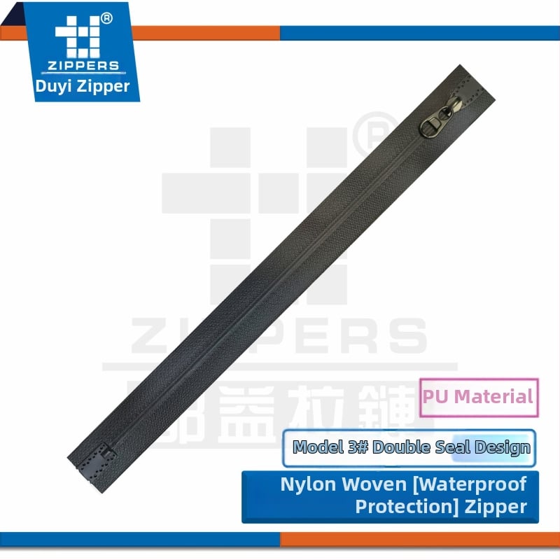 PU vodeodolný zips so zatvoreným koncom, určený pre stany, tašky a batožinu, potápačské obleky a odev — Tao yick