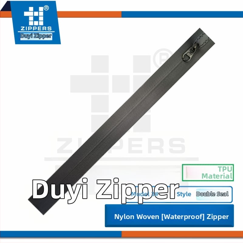 PU vodeodolný zips so zatvoreným koncom, určený pre stany, tašky a batožinu, potápačské obleky a odev — Tao yick