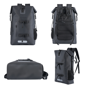 Outdoor vodootporni ruksak 30L, TPU/PVC, vodootporna tkanina, unisex odrasli, za planinarenje, plivanje, rafting