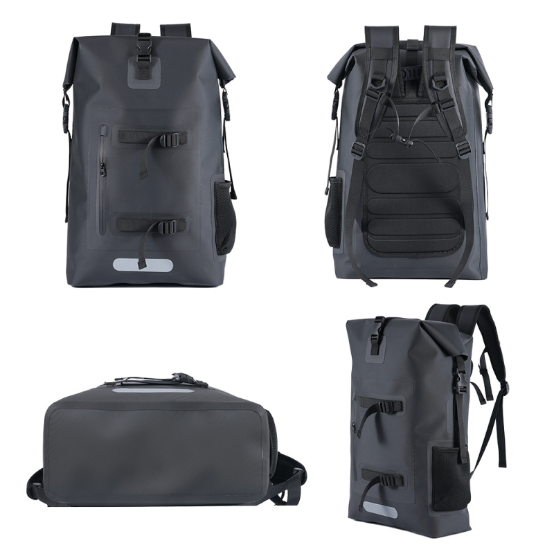 Outdoor vodootporni ruksak 30L, TPU/PVC, vodootporna tkanina, unisex odrasli, za planinarenje, plivanje, rafting
