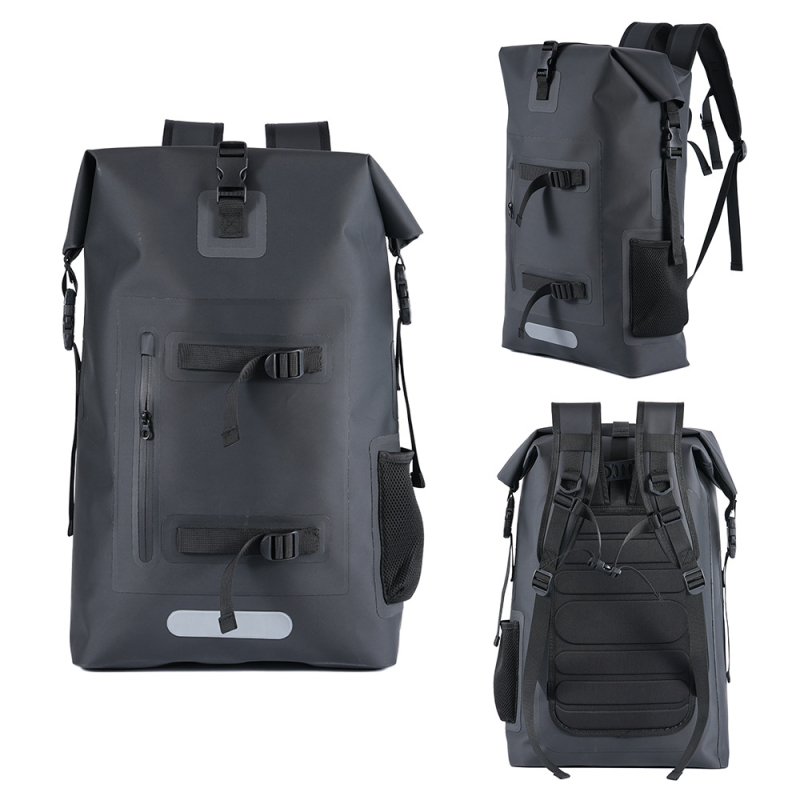 Outdoor vodootporni ruksak 30L, TPU/PVC, vodootporna tkanina, unisex odrasli, za planinarenje, plivanje, rafting