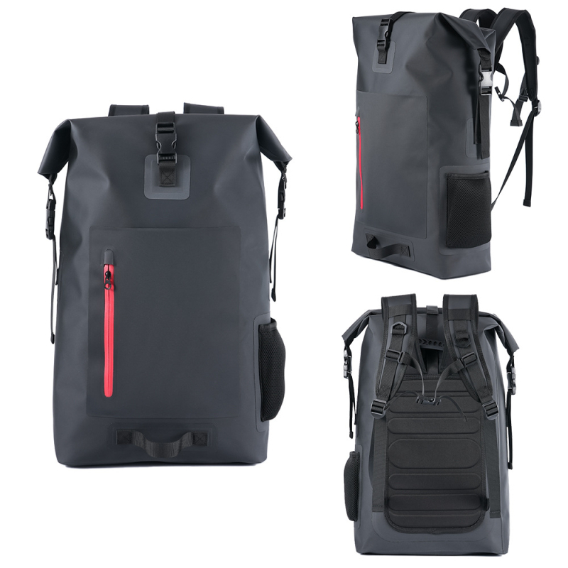 Outdoor vodootporni ruksak 30L, TPU/PVC, vodootporna tkanina, unisex odrasli, za planinarenje, plivanje, rafting