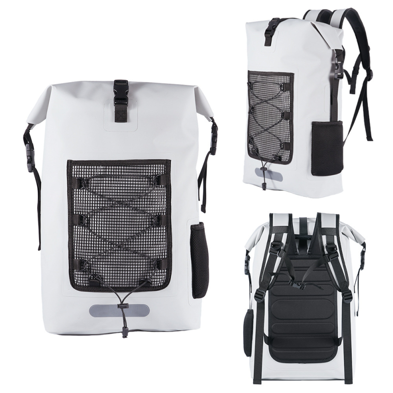 Outdoor vodootporni ruksak 30L, TPU/PVC, vodootporna tkanina, unisex odrasli, za planinarenje, plivanje, rafting