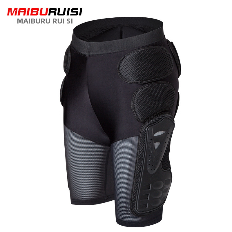 Off-road ochranný komplet na motorku s ochranou hrudníka a chrbta, kolenné a lakťové chrániče, z polyesterových vlákien