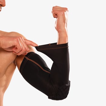 Qionghua Lycra лакътен протектор – протектор за лакти за баскетбол, футбол, тенис и колоездене