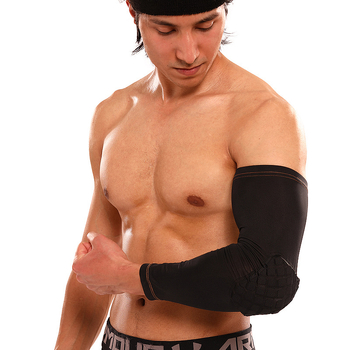 Qionghua Lycra лакътен протектор – протектор за лакти за баскетбол, футбол, тенис и колоездене