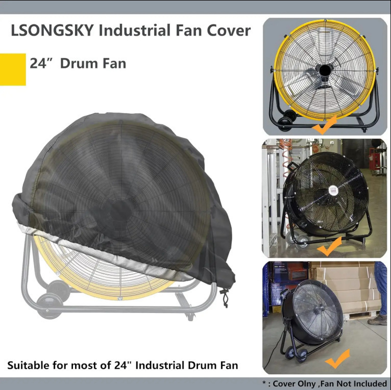 Acoperire ventilator - țesătură Oxford 210D, Cangchi, Personalizare: Da, Stil minimalist