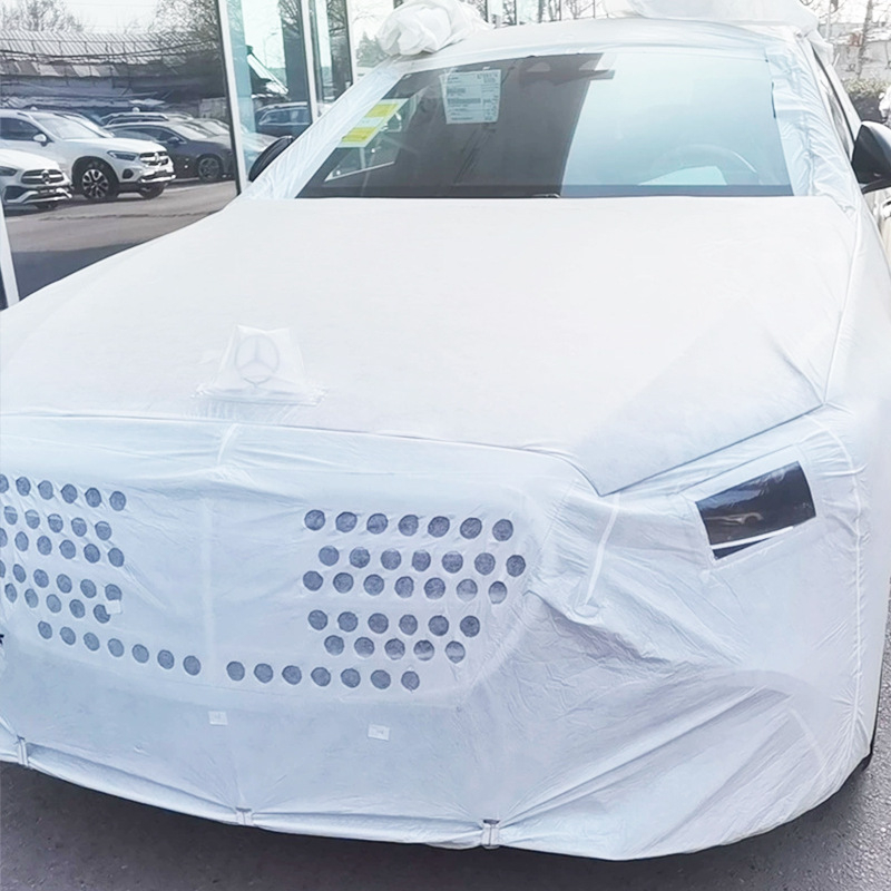 Автомобилен калъф за цялостно покритие, четири сезона, удебелен слънцезащитен и водоустойчив, PE материал, артикул J-12, персонализация