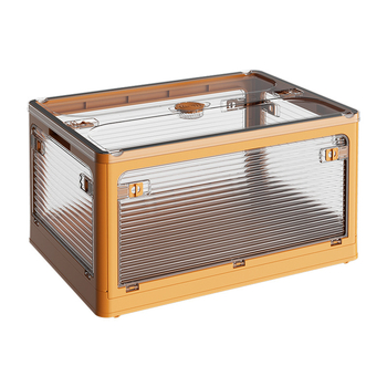 Dulap de depozitare pliabil, din plastic transparent, model 9001, stil lux ușor, pentru CD-uri, jucării și cărți