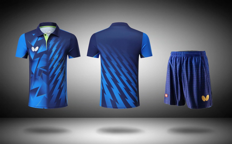 Butterfly stolni tenis uniforma, unisex, kratki rukavi, brzo-sušeća, prozračna, 100% poliester, za odrasle i djecu, za trening i natjecanje