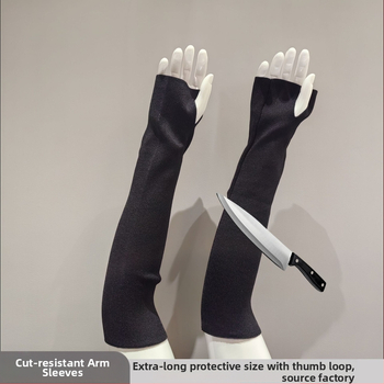 HPPE Anti-Cut ochranné návleky na paže, dlhé, odolné, proti rezu, vhodné na lezenie, turistiku, outdoorové aktivity, každodenné použitie, bezpečnostný priemysel