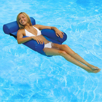 Водна надуваема хамак-лежанка с сгъваем гръб, двоен режим — TPU; Артикул Water Hanging Bed; Категория: Други