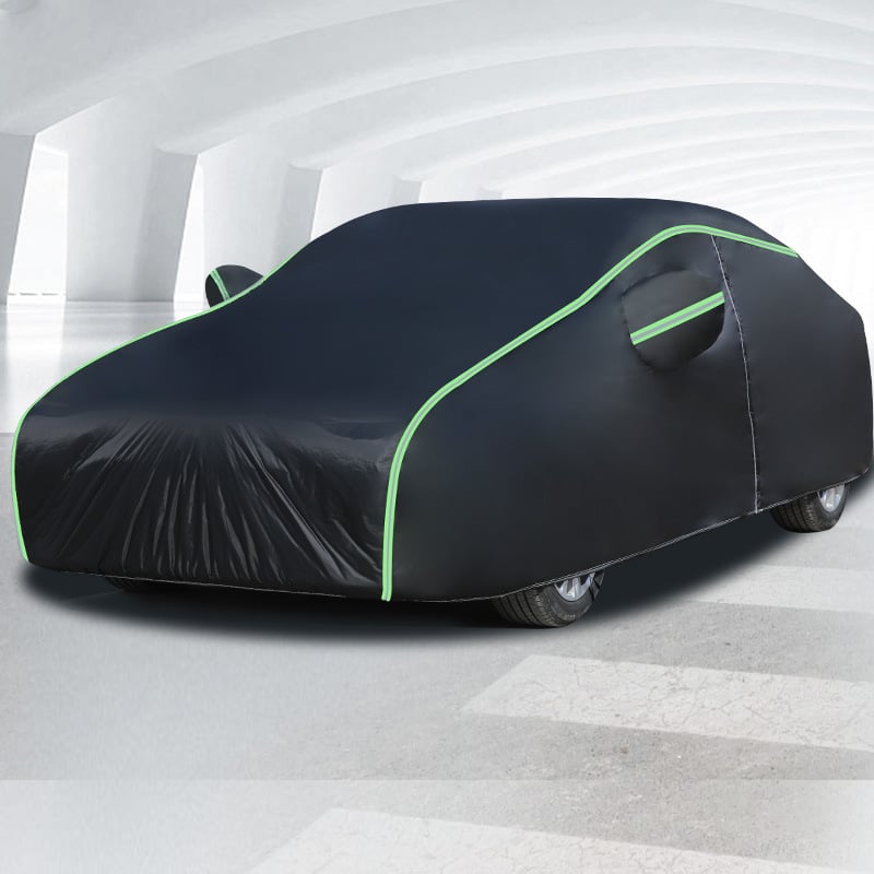 Univerzalni pokrov za automobil, otporan na sunce i kišu, potpuno prekrivanje, zimska deblja tkanina Oxford