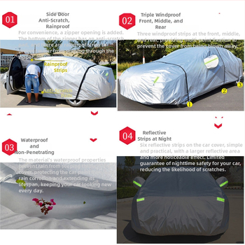 Pokrov za automobil BYD Tang DMi New Energy SUV, zaštita od sunca, vodootporan, toplinska izolacija, debeli, prilagođen