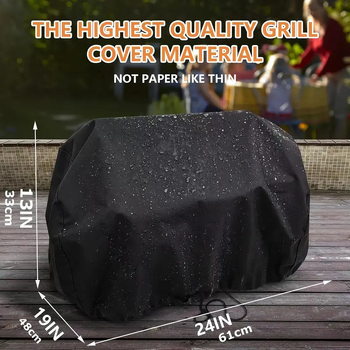 Poklopac za roštil Ninja Woodfire OG701 – materijal: Oxford tkanina; kompatibilnost: Ninja Woodfire OG701; zaštita: prašina, kiša i sunce; kategorija: kombinirani set