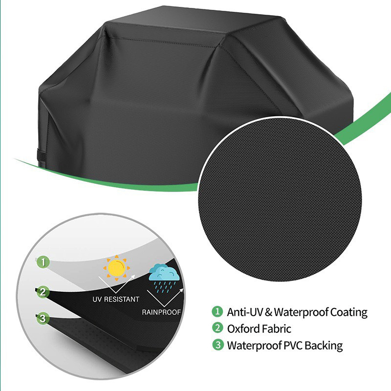 Κάλυμμα ψησταριάς – Oxford ύφασμα, εξωτερική χρήση, μοντέρνο μινιμαλιστικό στυλ, κωδικός προϊόντος 6325141