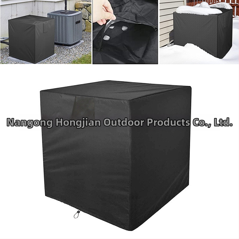 Acoperire pentru aer condiționat, exterior pătrat, din Oxford, personalizabil, stil casual