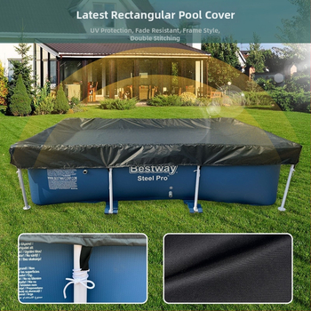 Κάλυμμα πισίνας – πολυεστερικό ύφασμα; περιεκτικότητα υφάσματος 210; μοντέρνο μινιμαλιστικό στυλ; εξωτερική χρήση; προστασία από σκόνη και φύλλα