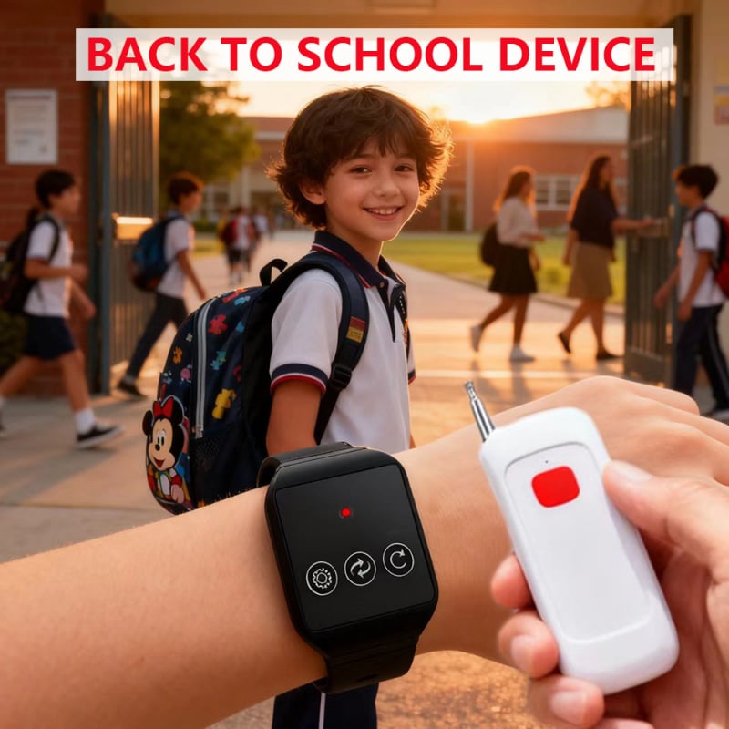 Безжичен звънец за повикване — модел 690, USB захранване 5V, вибрационен сигнал, дистанционно управление звънец за врата, 690-V100-P1000-U1000