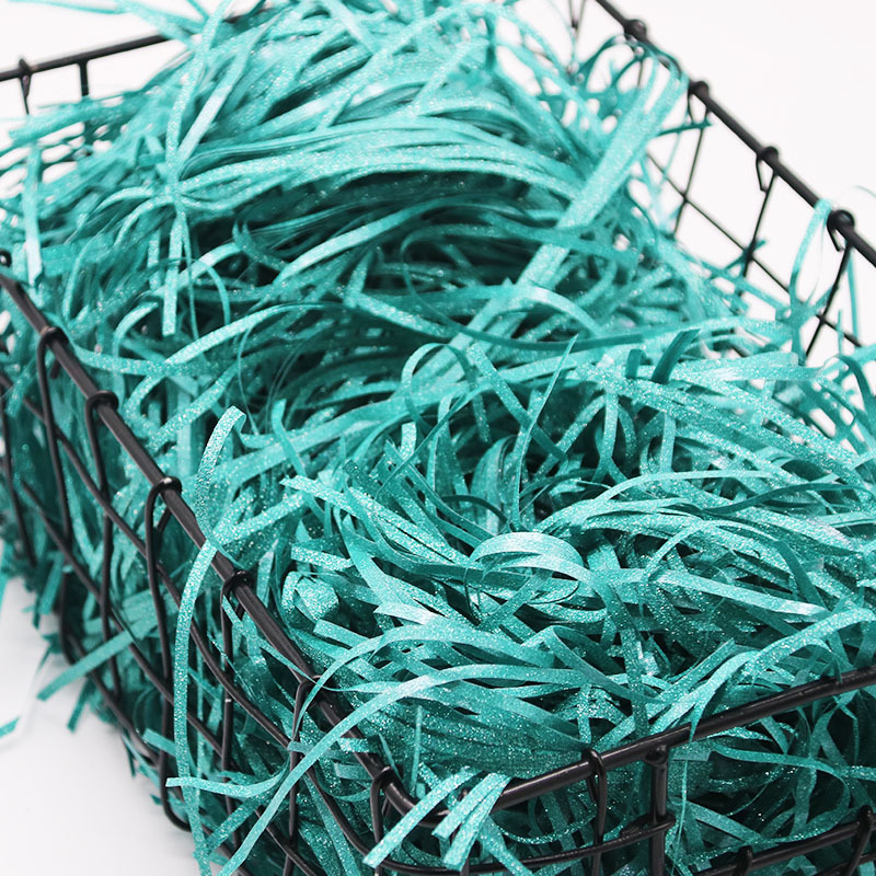 Sjajna rafija trava – DIY dekorativni materijal za vjenčane ukrase i punjenje (pakiranje: OPP, materijal: plastika, kategorija: rafija)