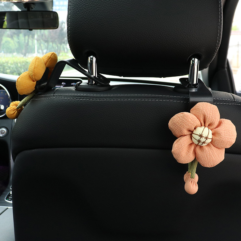 Kreatív napraforgó mintás autóháttámla akasztó belső tároláshoz (Anyag: Műanyag; Modell: Autóháttámla akasztó; Típus: Autóháttámla akasztó; Logó: Nincs nyomtatva; Testreszabás: Nincs)