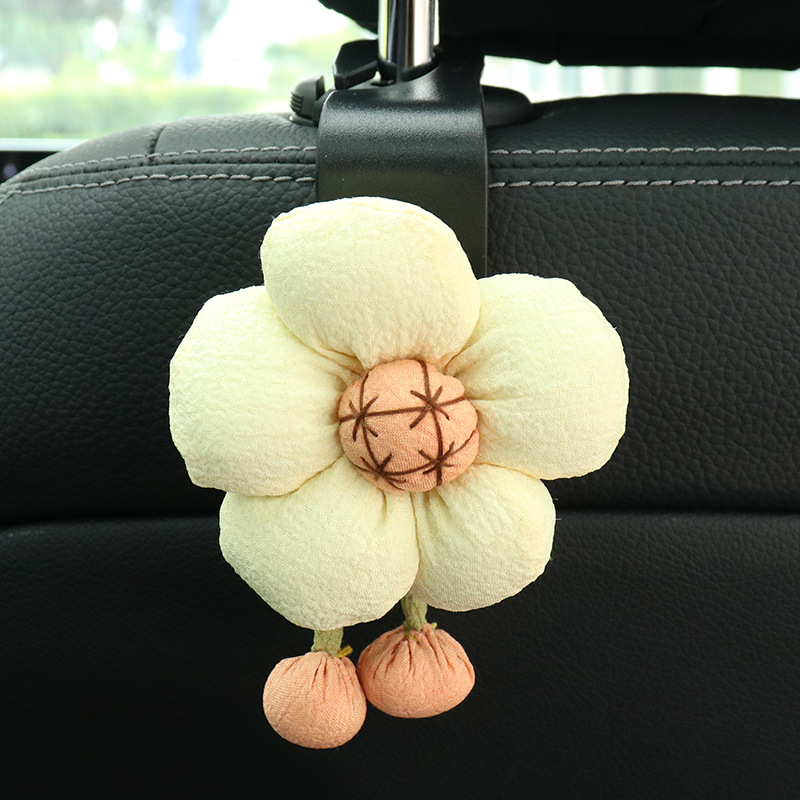 Kreatív napraforgó mintás autóháttámla akasztó belső tároláshoz (Anyag: Műanyag; Modell: Autóháttámla akasztó; Típus: Autóháttámla akasztó; Logó: Nincs nyomtatva; Testreszabás: Nincs)