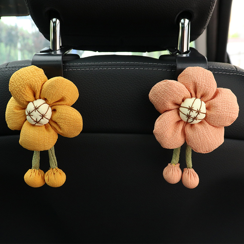 Kreatív napraforgó mintás autóháttámla akasztó belső tároláshoz (Anyag: Műanyag; Modell: Autóháttámla akasztó; Típus: Autóháttámla akasztó; Logó: Nincs nyomtatva; Testreszabás: Nincs)