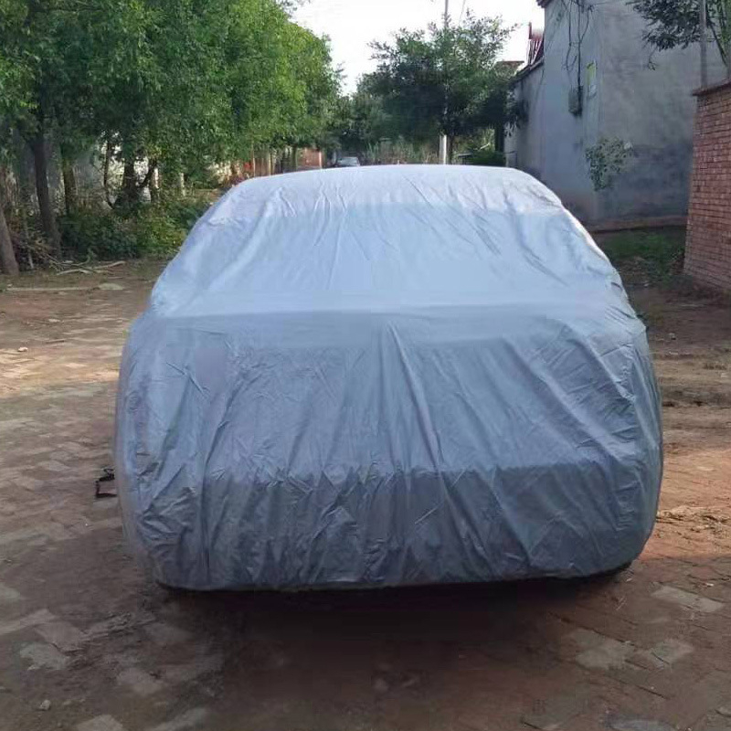 Pokrov za auto za sve sezone s zaštitom od prašine, protiv krađe, UV zaštitom i izolacijom topline; vodootporan kišu i snijegu