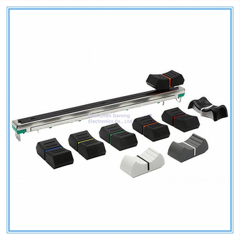 Потенциометър за миксер, двойна група, шестопинов, T-образна дръжка, DR Doublet