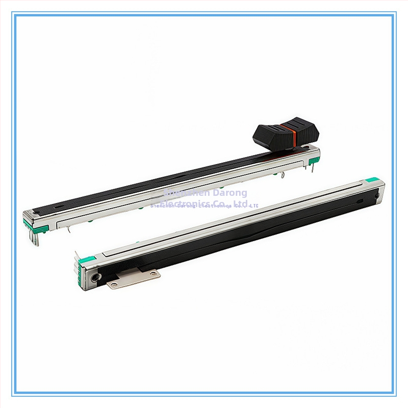 Потенциометър за миксер, двойна група, шестопинов, T-образна дръжка, DR Doublet