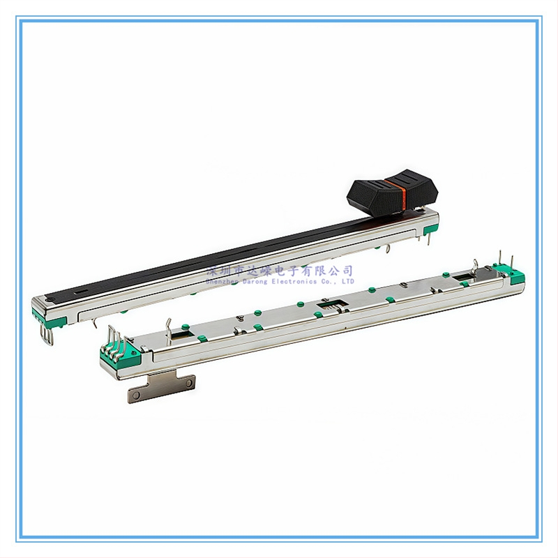 Потенциометър за миксер, двойна група, шестопинов, T-образна дръжка, DR Doublet