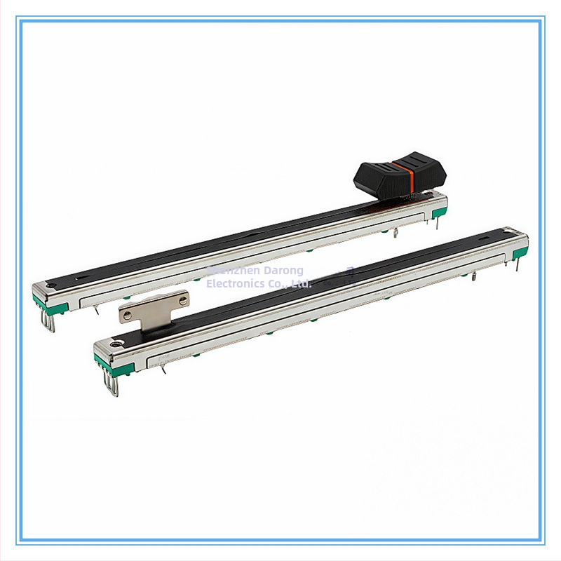 Потенциометър за миксер, двойна група, шестопинов, T-образна дръжка, DR Doublet