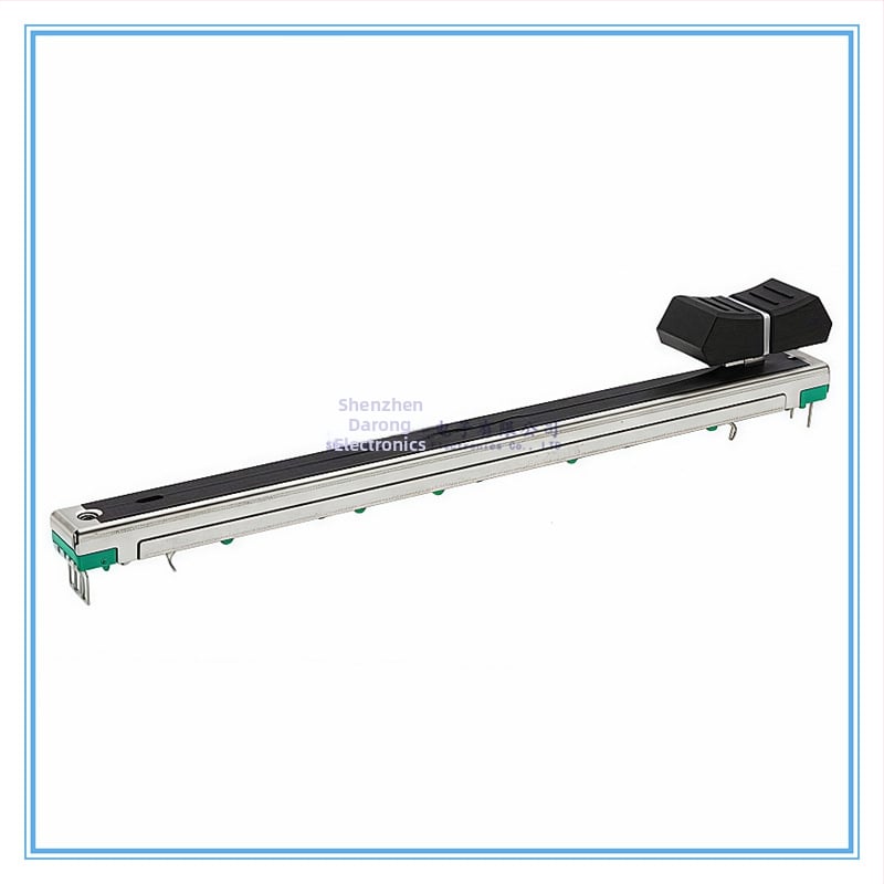 Потенциометър за миксер, двойна група, шестопинов, T-образна дръжка, DR Doublet