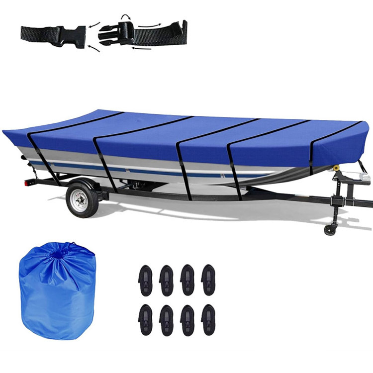 Покривало за лодка от Oxford плат, персонализируемо, съвместимо с каяци, лодки Джон, ремаркета, скоростни лодки, яхти и риболовни лодки