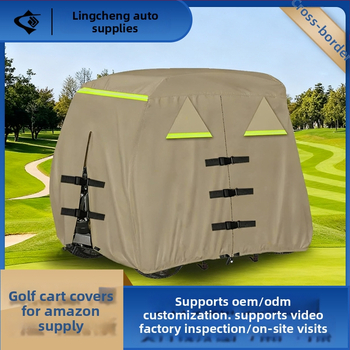 Prilagodljiva navlaka za golf kolica za modele s 2 ili 4 sjedala, vodootporna i UV zaštita, od Oxford platna