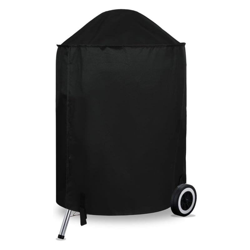 Κυκλικό κάλυμμα BBQ, 210D Oxford ύφασμα, αδιάβροχο και ανθεκτικό στη σκόνη για υπαίθρια χρήση, μοντέρνος μινιμαλιστικός σχεδιασμός