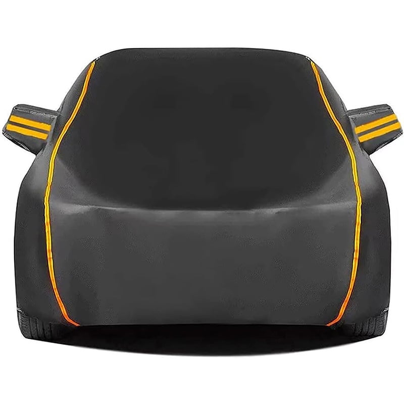 Покривало за автомобил със слънцезащита, топлоизолация, водоустойчивост и защита от сняг; Марка: Aofuxiang; Материал: Друг; Персонализация: Да; Подходящи модели: Универсални.