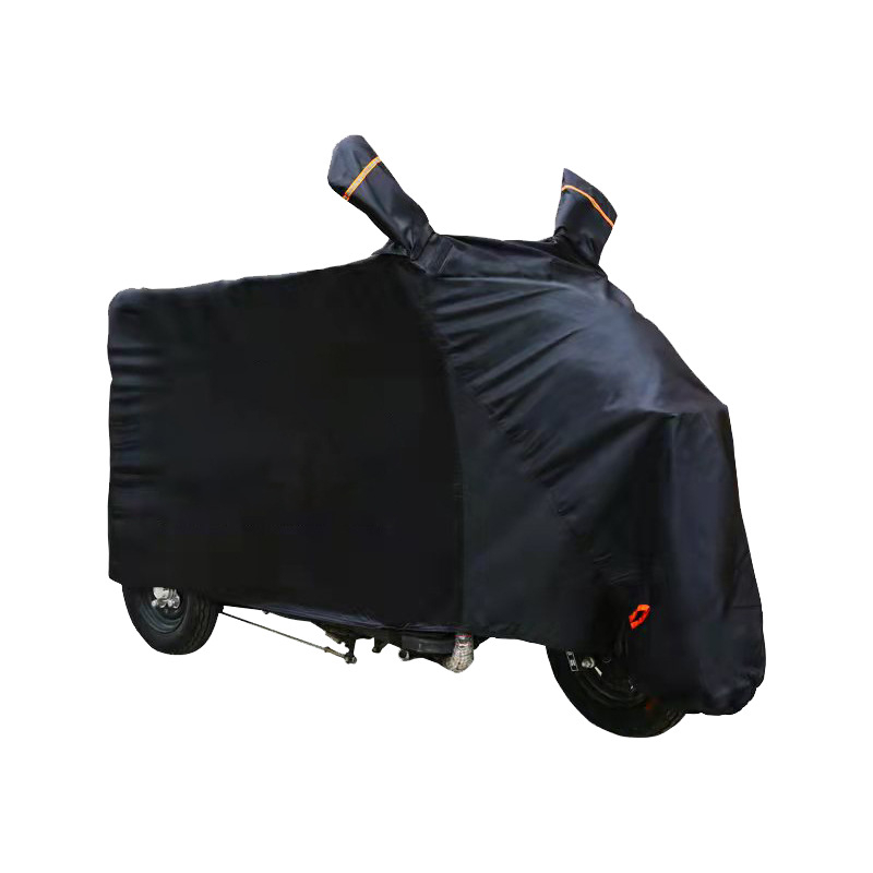 Elektromos jármű fedél, Háromkerekű jármű esővédő huzat, Oxford anyag, Vastagított anyag, Egyszerű stílus